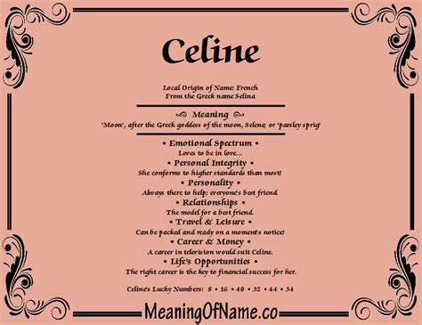 the meaning of the name celine|how do you spell celine.